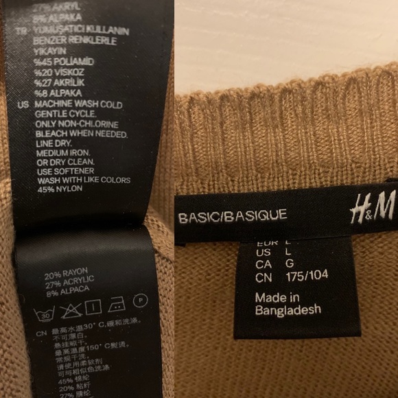 Scoop neck H&M sweater, like new - Picture 5 of 5